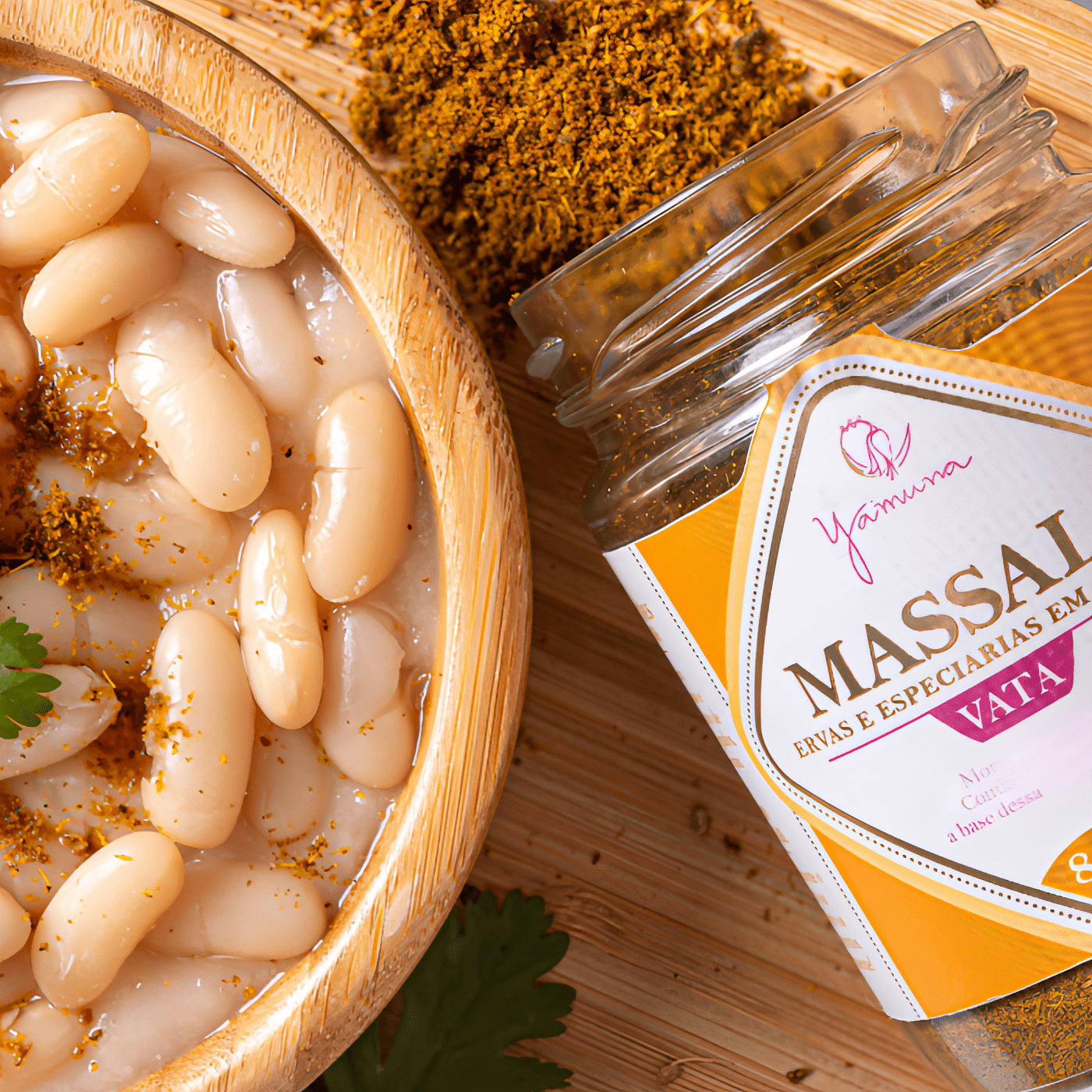 Massala Vata - tempero morno e perfumado - 80gr - humane