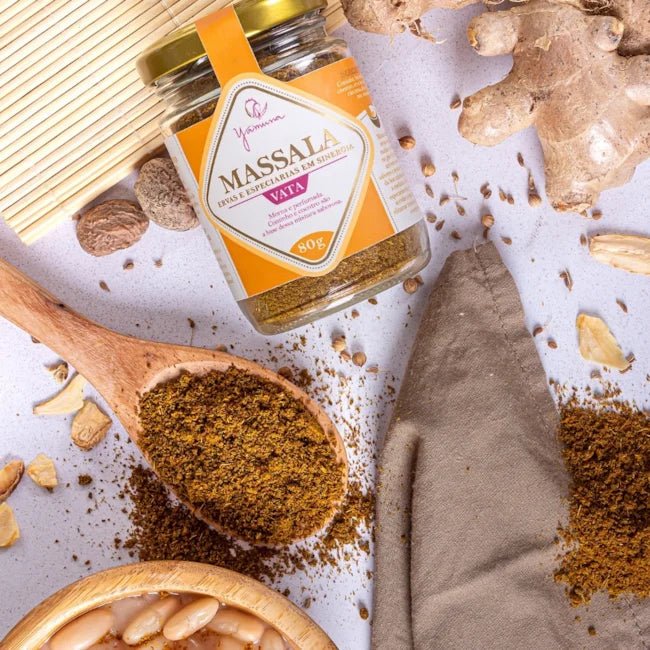 Massala Vata - tempero morno e perfumado - 80gr - humane