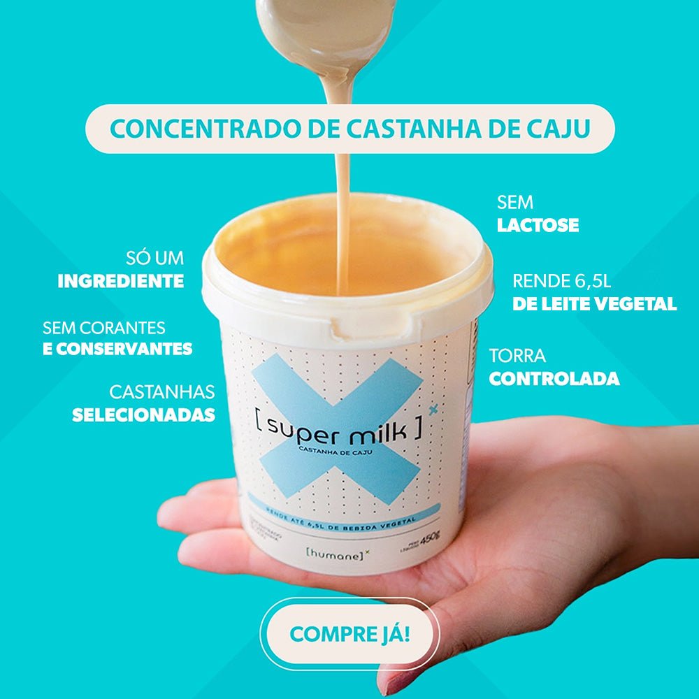 2x [super milk]˟ - Leite vegetal que rende mais – humane