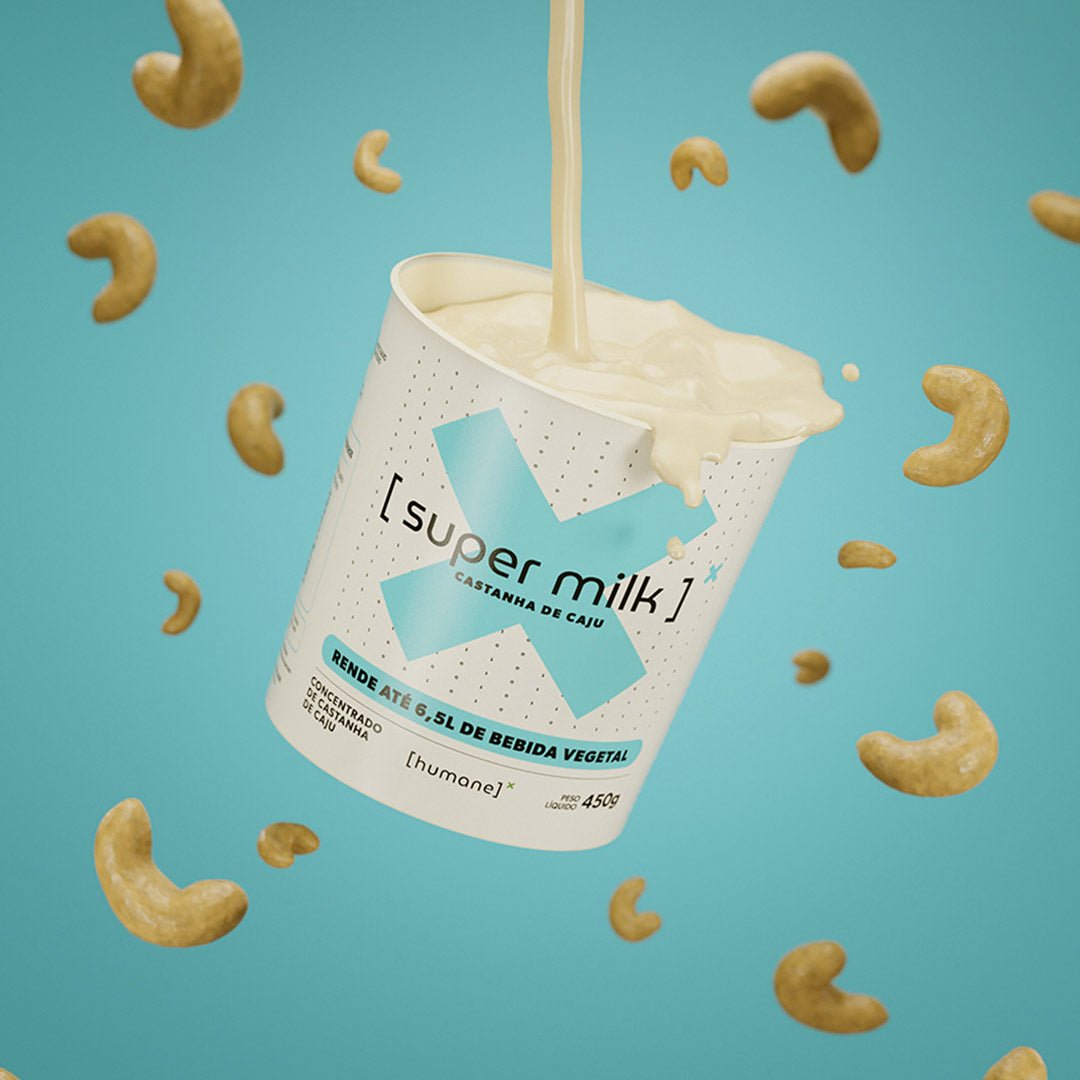 3x [super milk]˟ - Leite vegetal que rende mais – humane