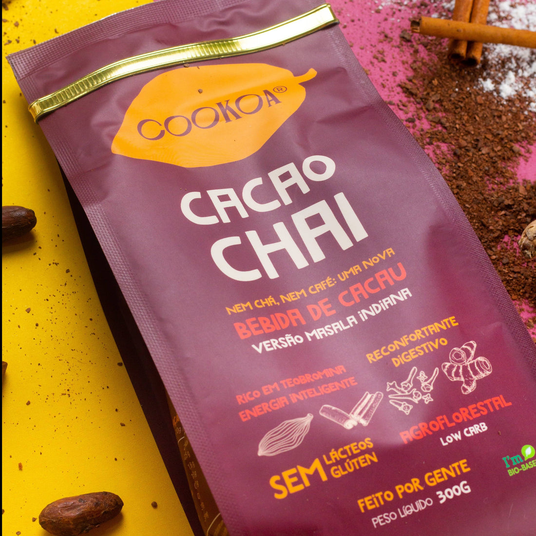 Cacao Chai (Bebida de Especiarias) - 300g humane