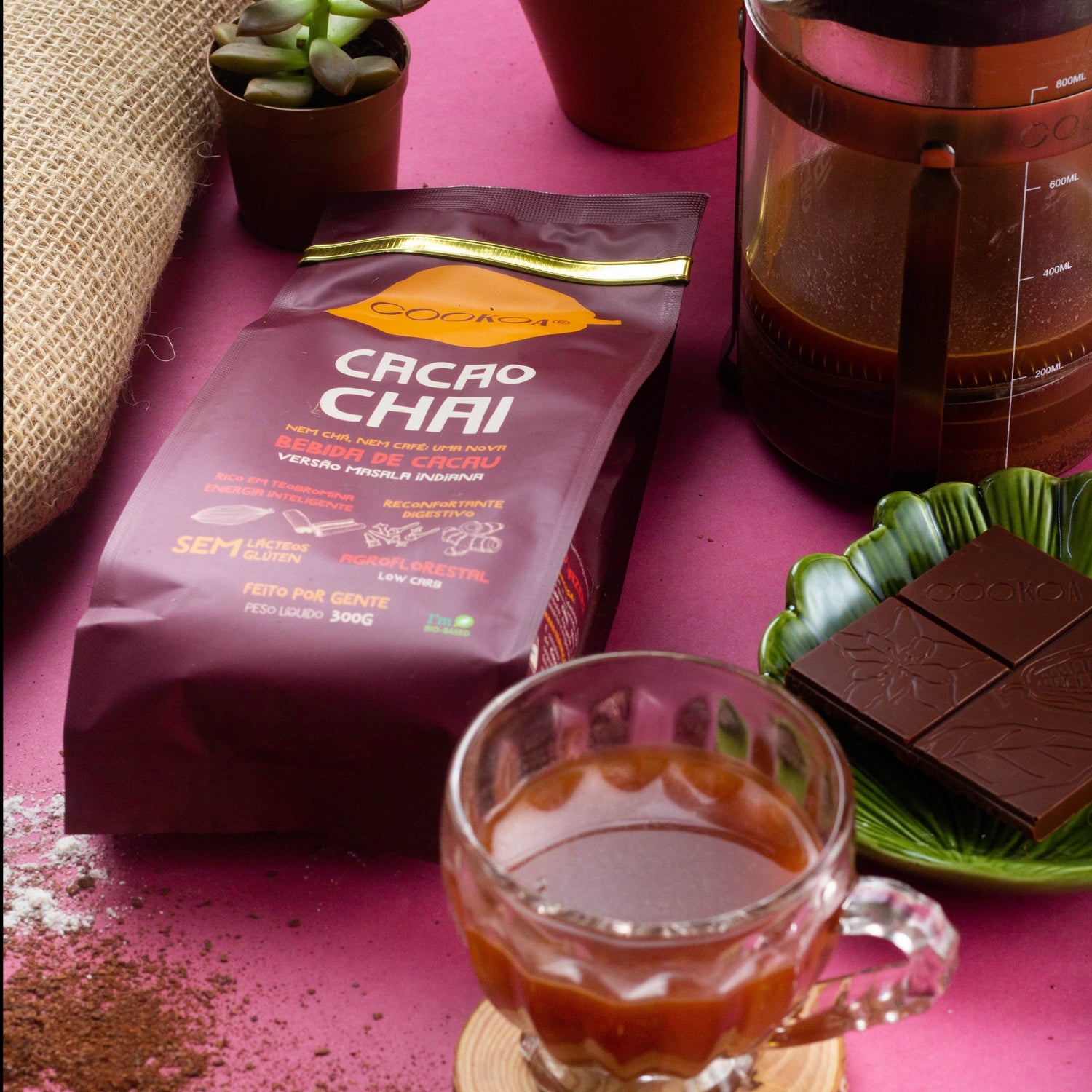 Cacao Chai (Bebida de Especiarias) - 300g humane